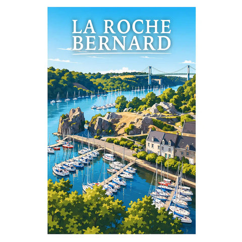 Affiche - La Roche-Bernard