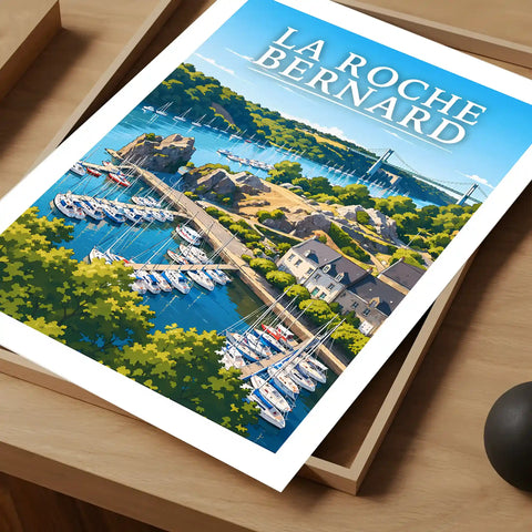 Affiche - La Roche-Bernard