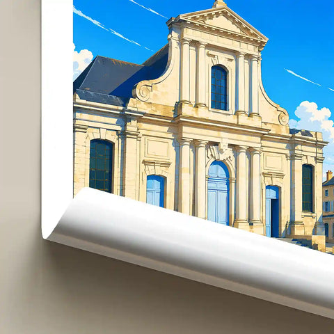 Affiche - La Rochelle - Cathédrale Saint-Louis