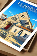 Affiche - La Rochelle - Cloître des Dames Blanches - affiche la rochelle
