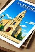 Affiche - La Rochelle - Église du Sacré-Coeur - affiche la rochelle