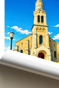 Affiche - La Rochelle - Église du Sacré-Coeur - affiche la rochelle