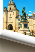 Affiche - La Rochelle - Le Centre-Ville - affiche la rochelle