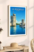 Affiche - La Rochelle - Les Tours - affiche la rochelle