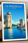 Affiche - La Rochelle - Les Tours - affiche la rochelle