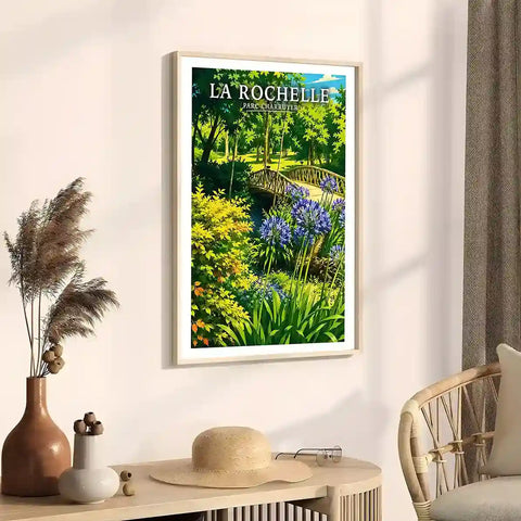 Affiche - La Rochelle - Parc Charruyer