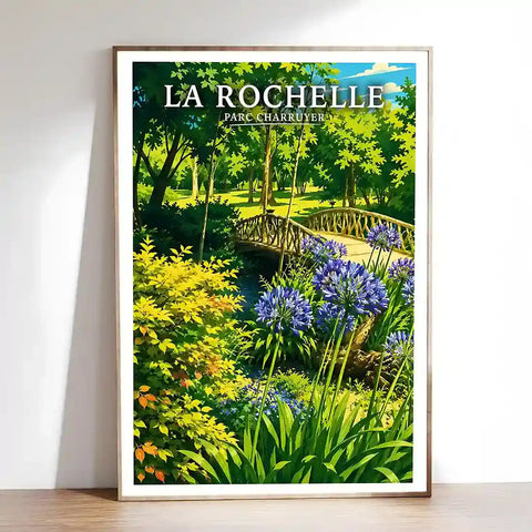 Affiche - La Rochelle - Parc Charruyer