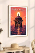 Affiche - La Rochelle - Phare du Bout du Monde - affiche la rochelle