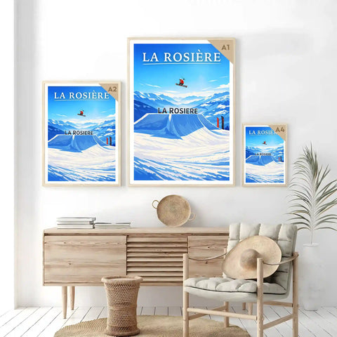 Affiche - La Rosière