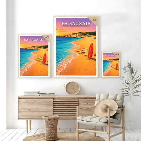 Affiche - La Sauzaie