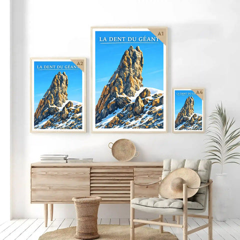 Affiche - La Dent du Géant