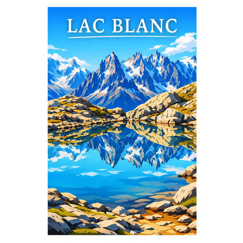 Affiche - Lac Blanc