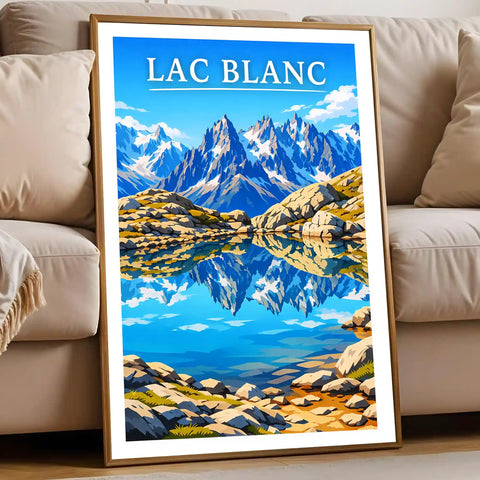 Affiche - Lac Blanc