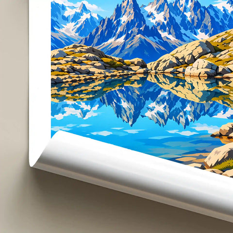 Affiche - Lac Blanc
