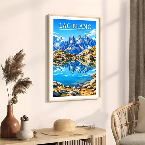 Affiche - Lac Blanc