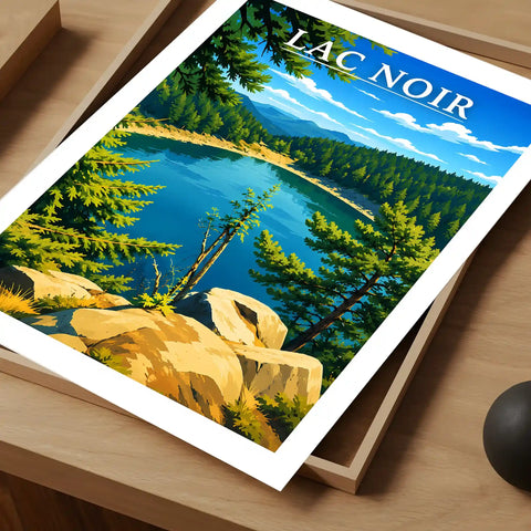 Affiche - Lac Noir