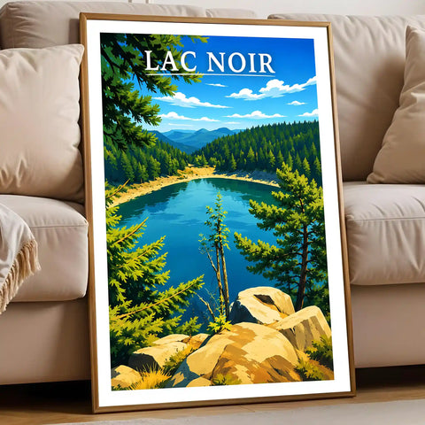 Affiche - Lac Noir