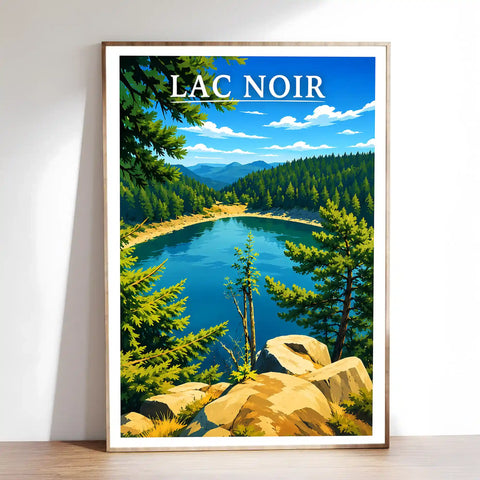 Affiche - Lac Noir