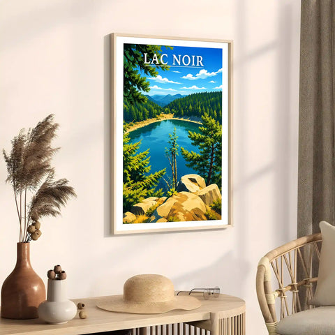 Affiche - Lac Noir
