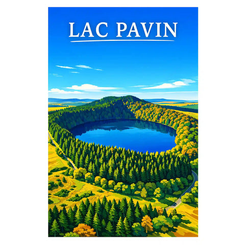 Affiche - Lac Pavin