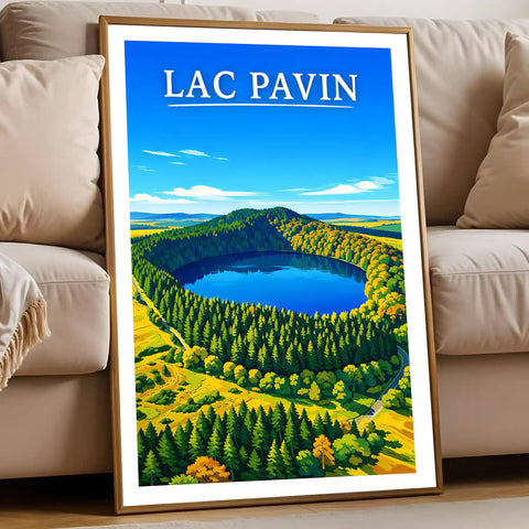 Affiche - Lac Pavin