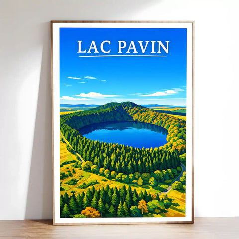 Affiche - Lac Pavin