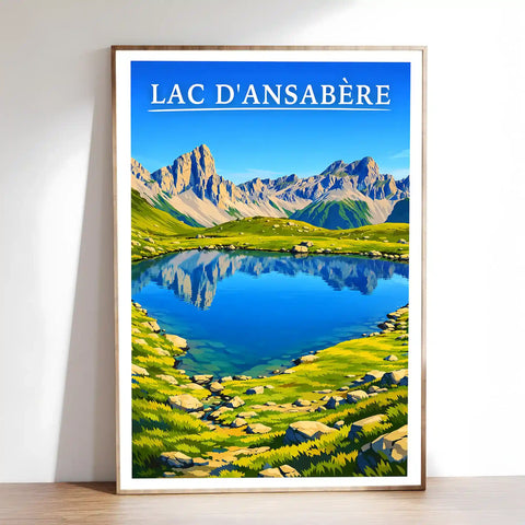 Affiche - Lac d'Ansabère