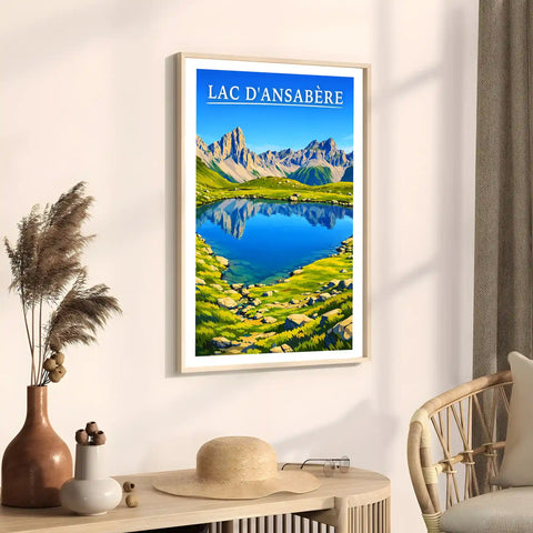 Affiche - Lac d'Ansabère