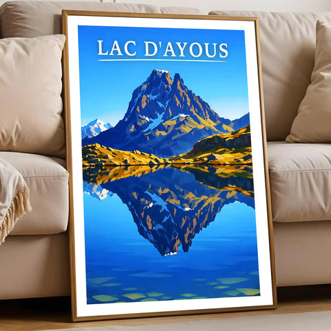 Affiche - Lac d'Ayous