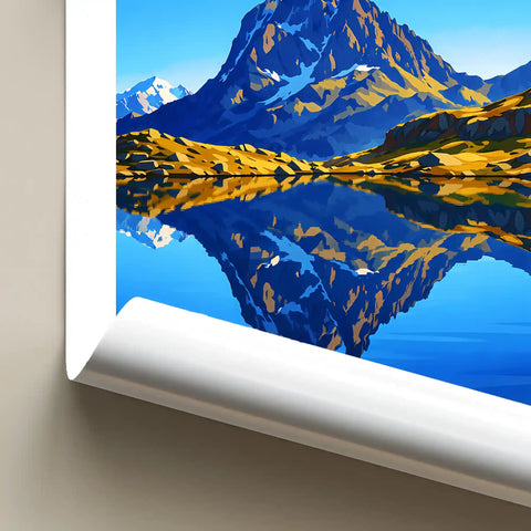 Affiche - Lac d'Ayous