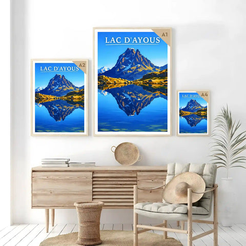 Affiche - Lac d'Ayous