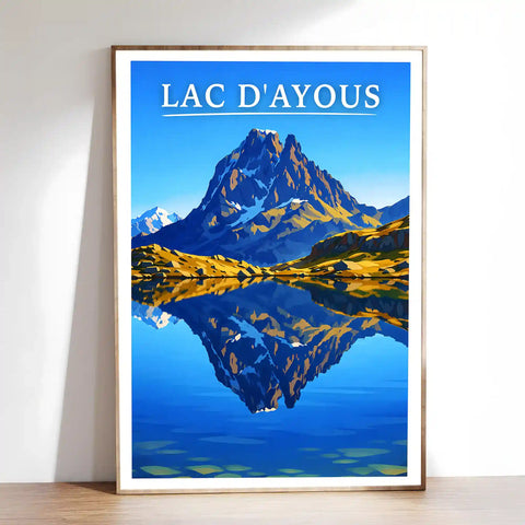 Affiche - Lac d'Ayous
