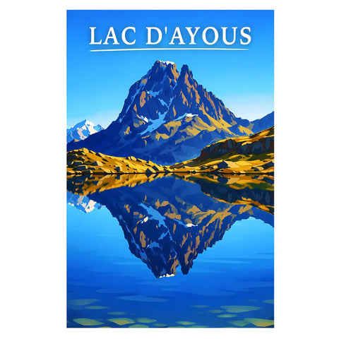 Affiche - Lac d'Ayous