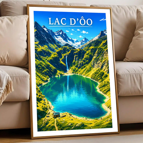 Affiche - Lac d'Ôo