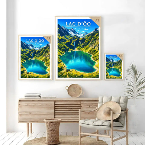 Affiche - Lac d'Ôo