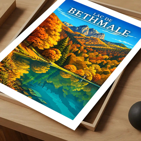 Affiche - Lac de Bethmale