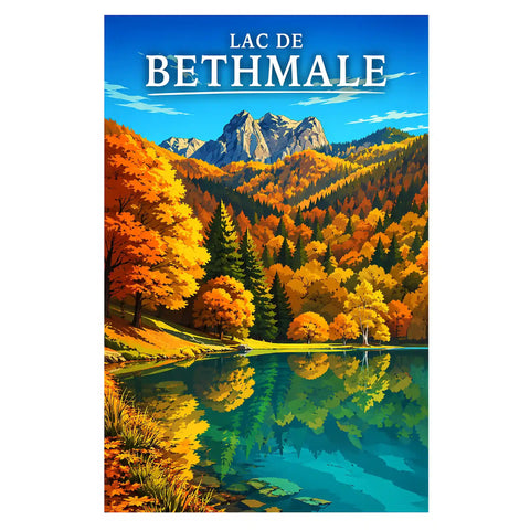 Affiche - Lac de Bethmale