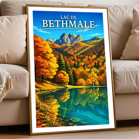 Affiche - Lac de Bethmale