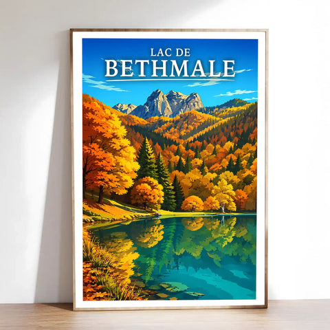 Affiche - Lac de Bethmale