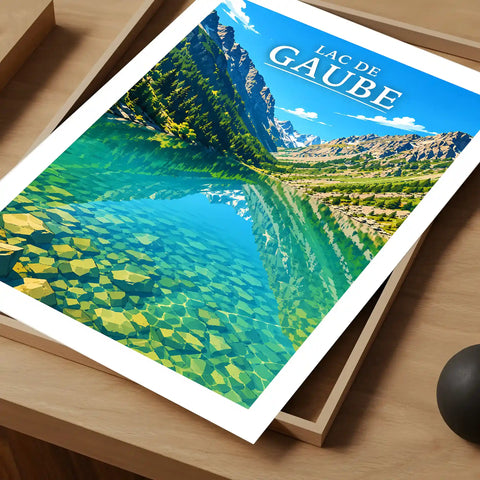 Affiche - Lac de Gaube