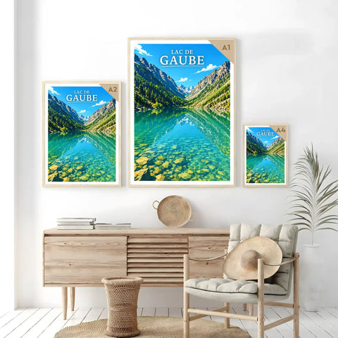 Affiche - Lac de Gaube