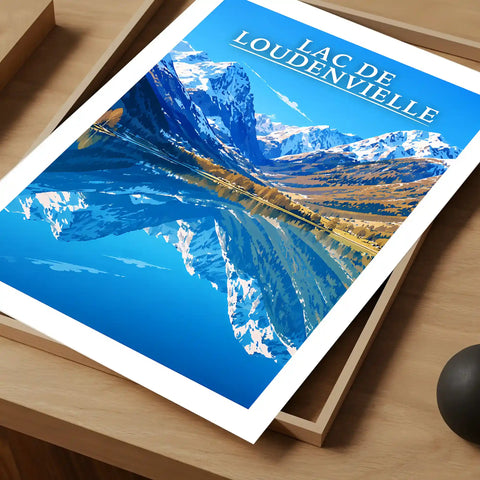 Affiche - Lac de Loudenvielle
