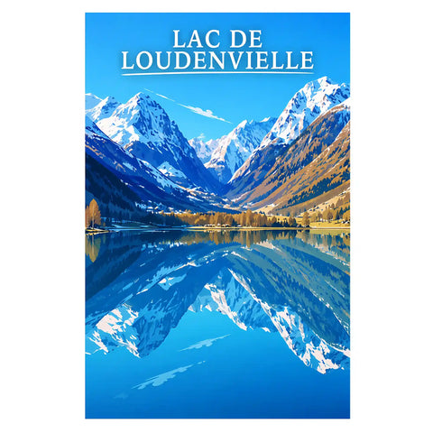 Affiche - Lac de Loudenvielle