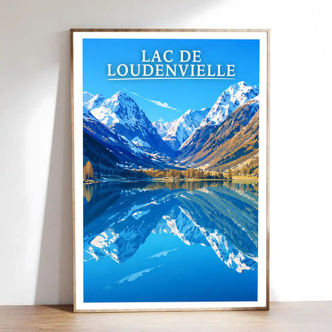 Affiche - Lac de Loudenvielle