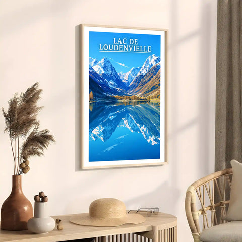 Affiche - Lac de Loudenvielle