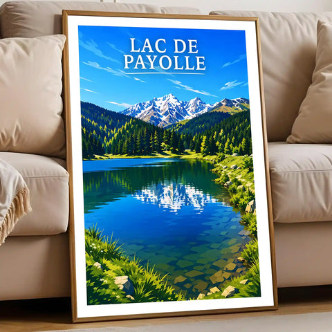 Affiche - Lac de Payolle