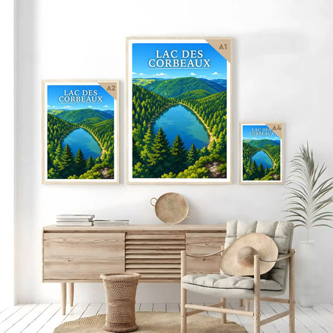Affiche - Lac des Corbeaux