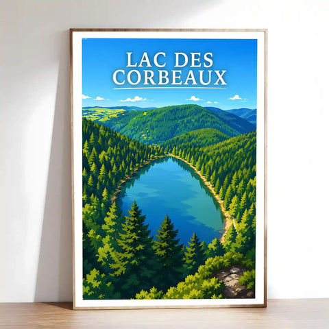 Affiche - Lac des Corbeaux