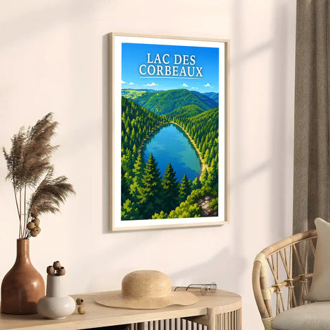 Affiche - Lac des Corbeaux