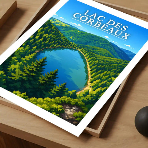 Affiche - Lac des Corbeaux
